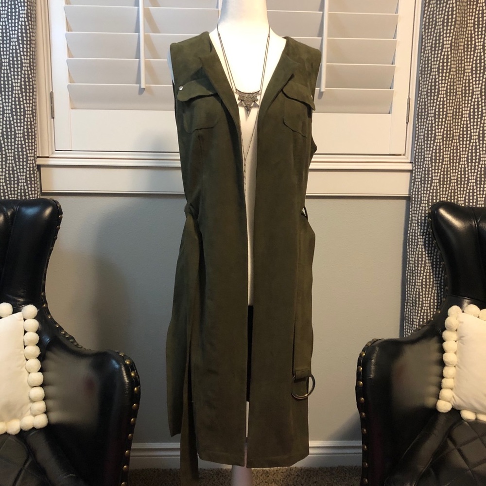 Chico’s long and lean vest